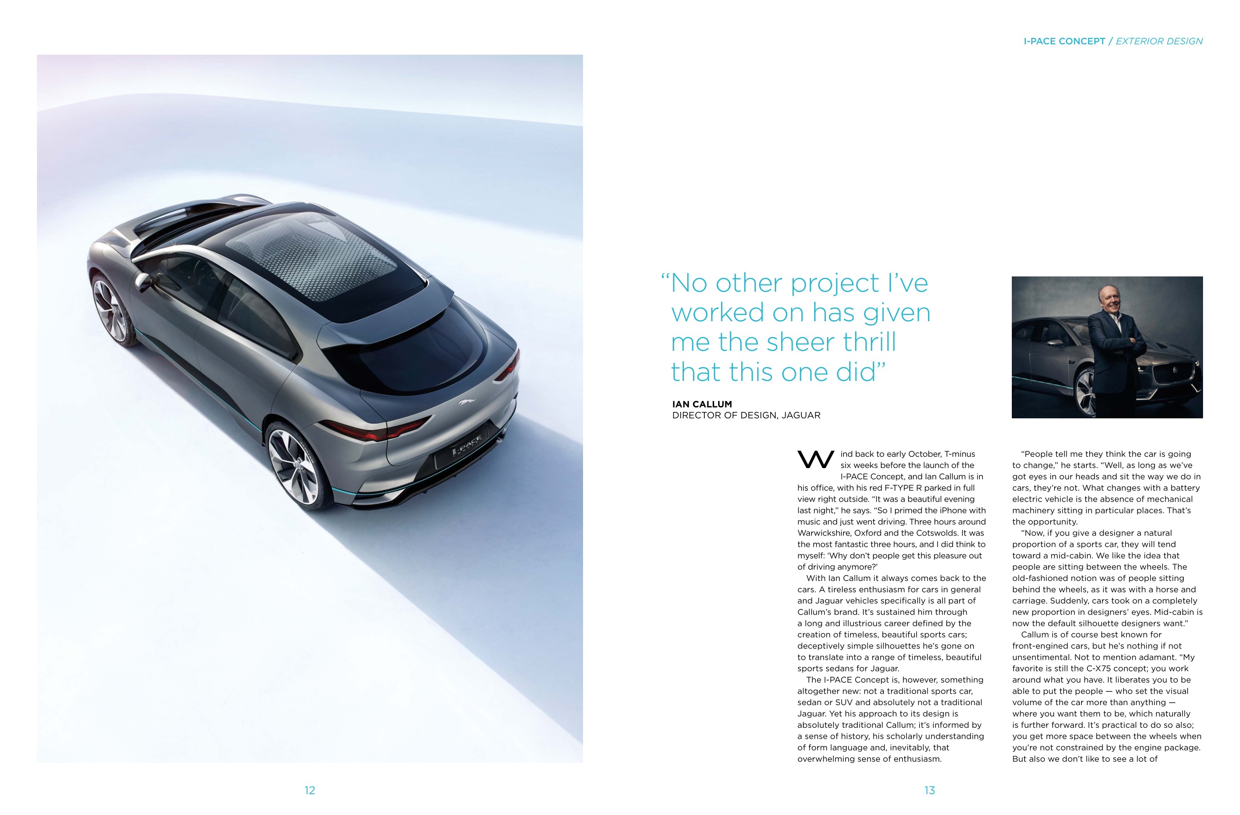Jaguar I-Pace Concept Brochure Page 18